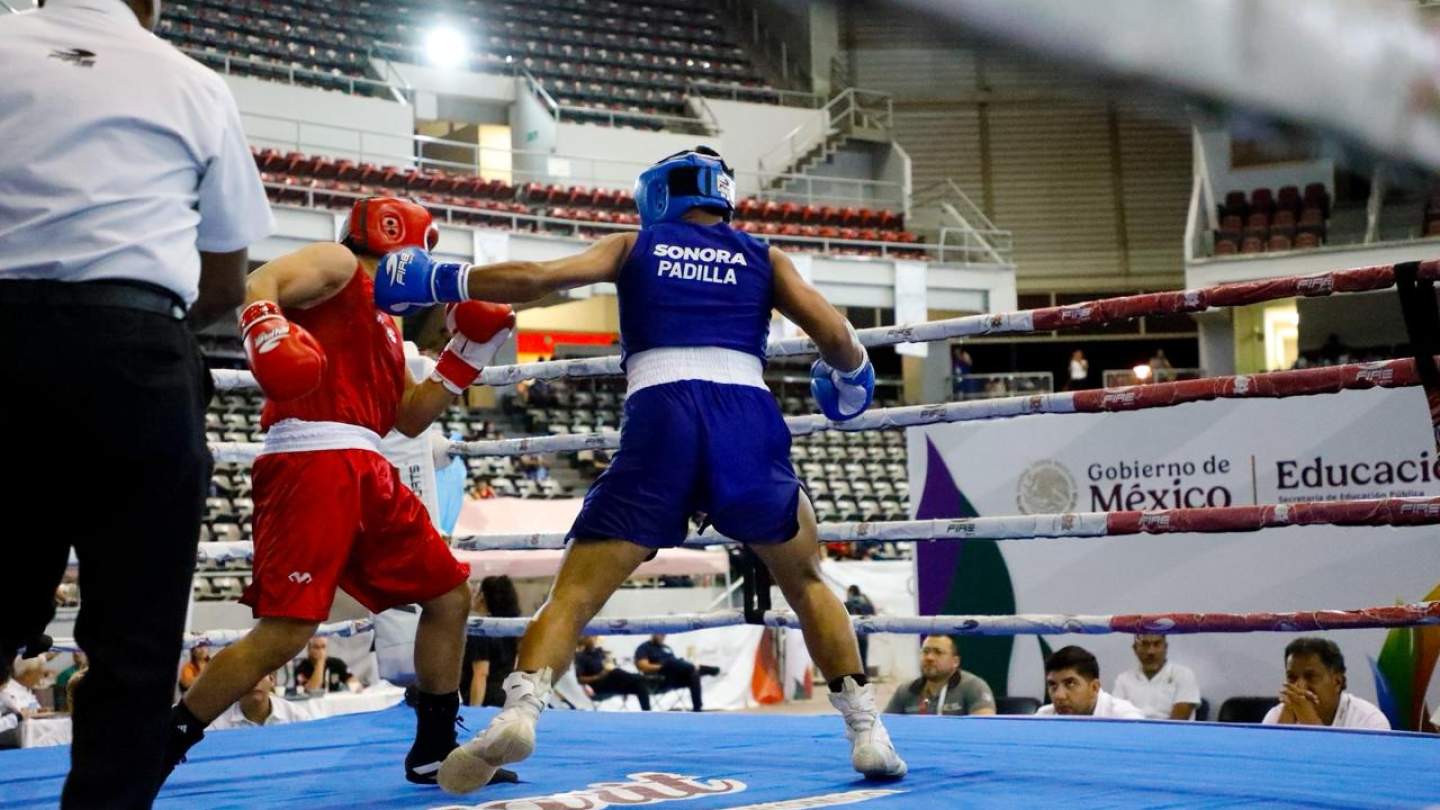 TRES PUGILISTAS SONORENSES VAN POR ORO EN LA OLIMPIADA NACIONAL DE BOXEO 